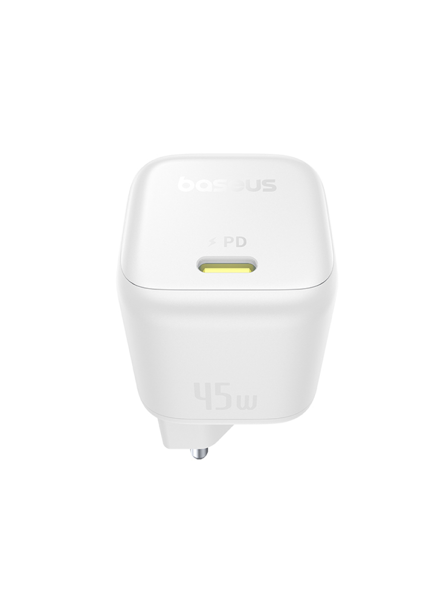 Baseus PicoGo GaN Ladegerät 45W EU Weiß, Ansicht 3