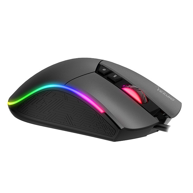 INCA IMG-GT19 - rechts - USB Typ-A - 4800 DPI - Schwarz - Grau, Ansicht 4