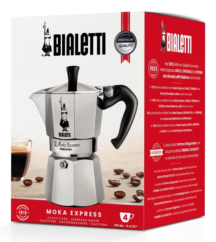 Bialetti Moka Express - Kaffeemaschine, Ansicht 3
