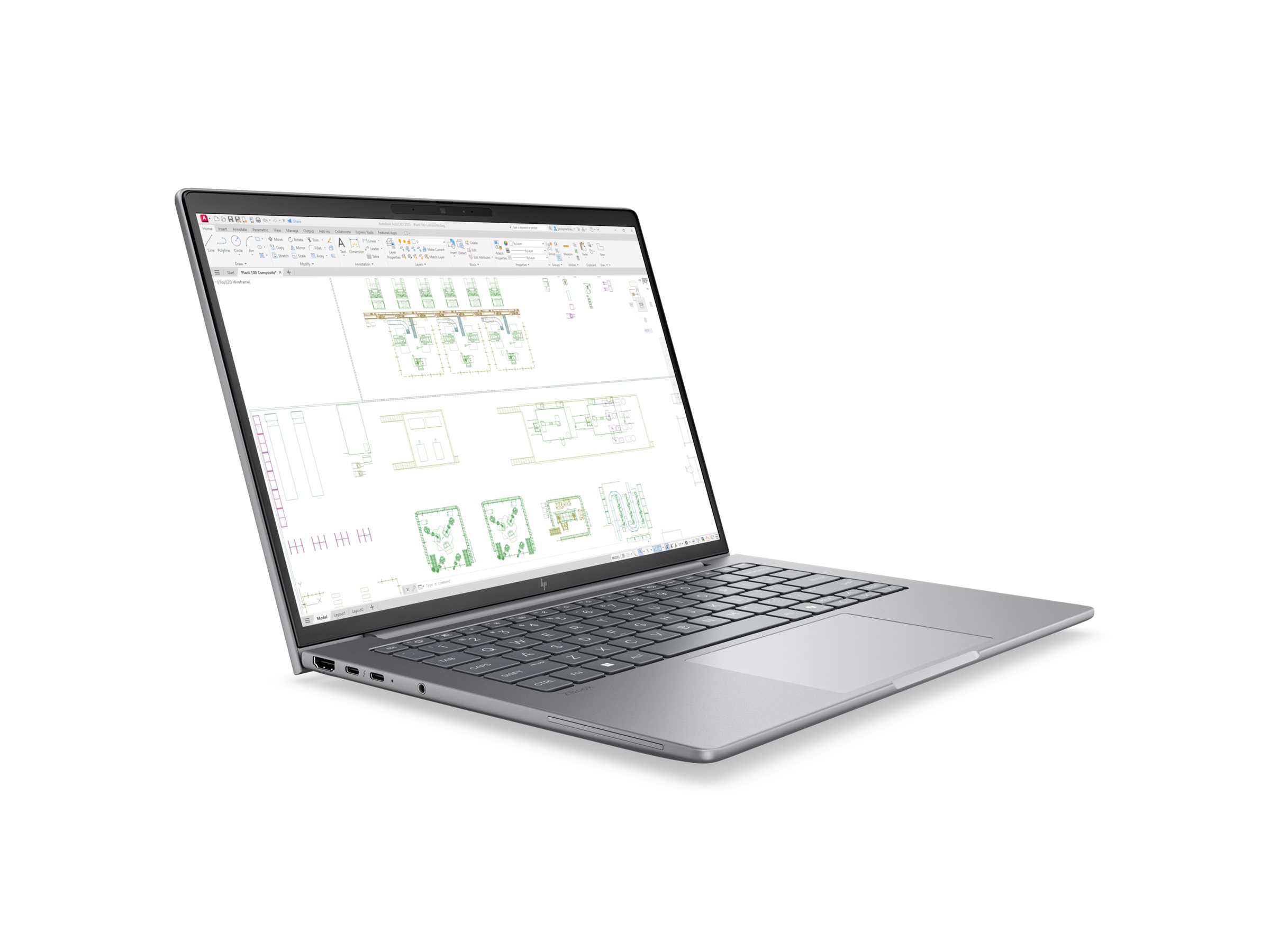HP ZBook 8 G2i Mobile Workstation - Intel Core Ultra 7 356H - Win 11 Pro - Intel Graphics - 48 GB RAM - 1 TB SSD NVMe - 35.6 cm (14")
