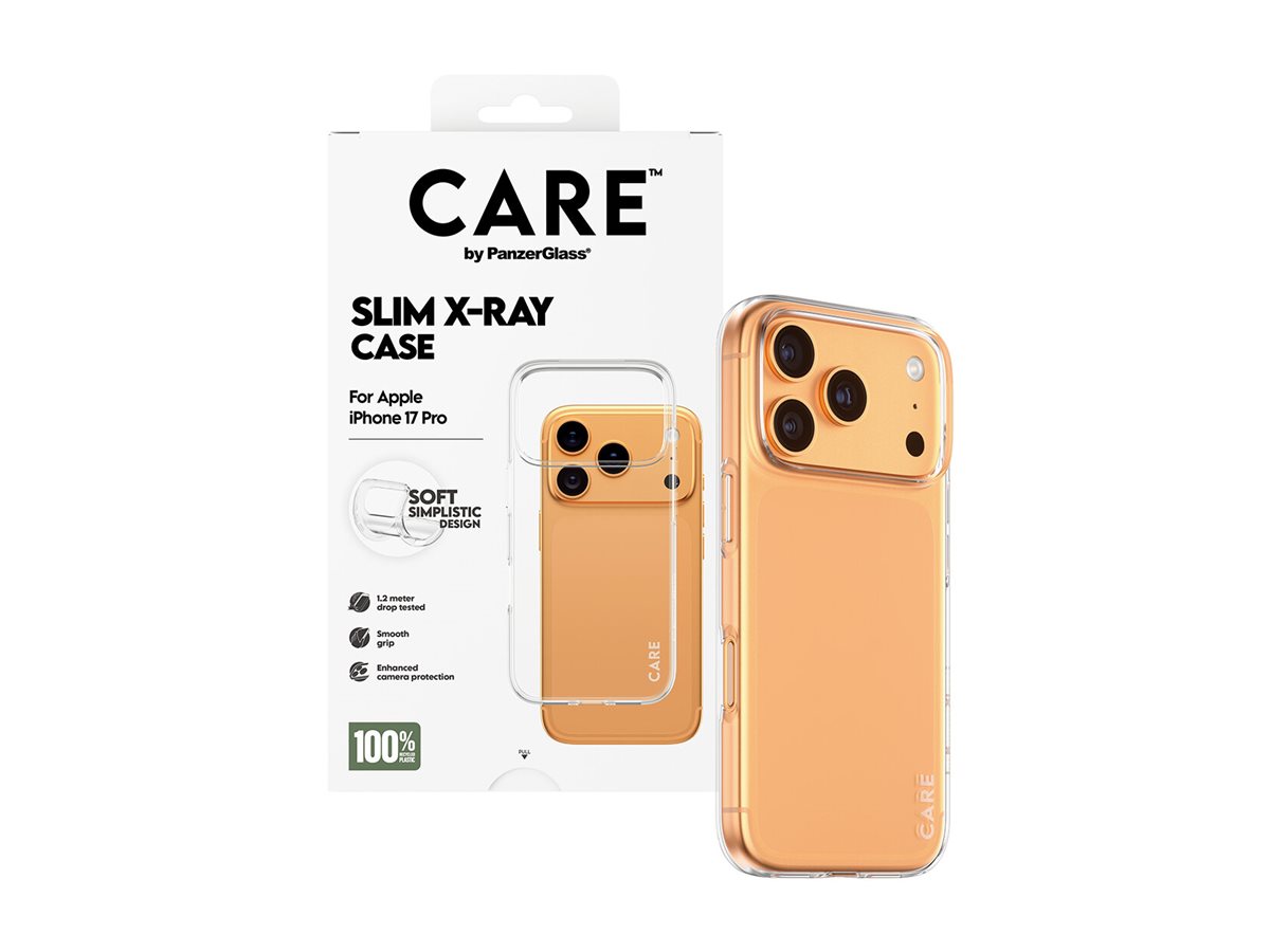 PanzerGlass CARE by PanzerGlass X-Ray - Hintere Abdeckung für Mobiltelefon - weicher Grund - TPU, Ansicht 3