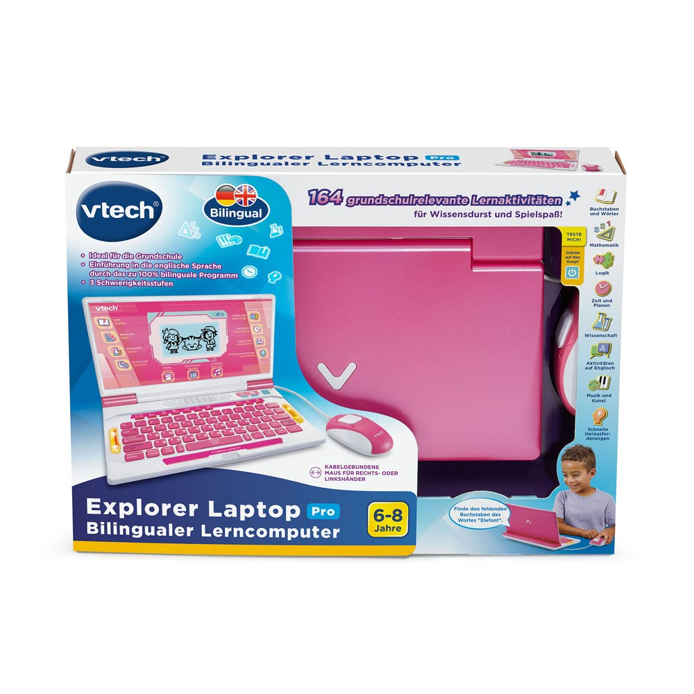 VTech Explorer Laptop Pro pink, Ansicht 2