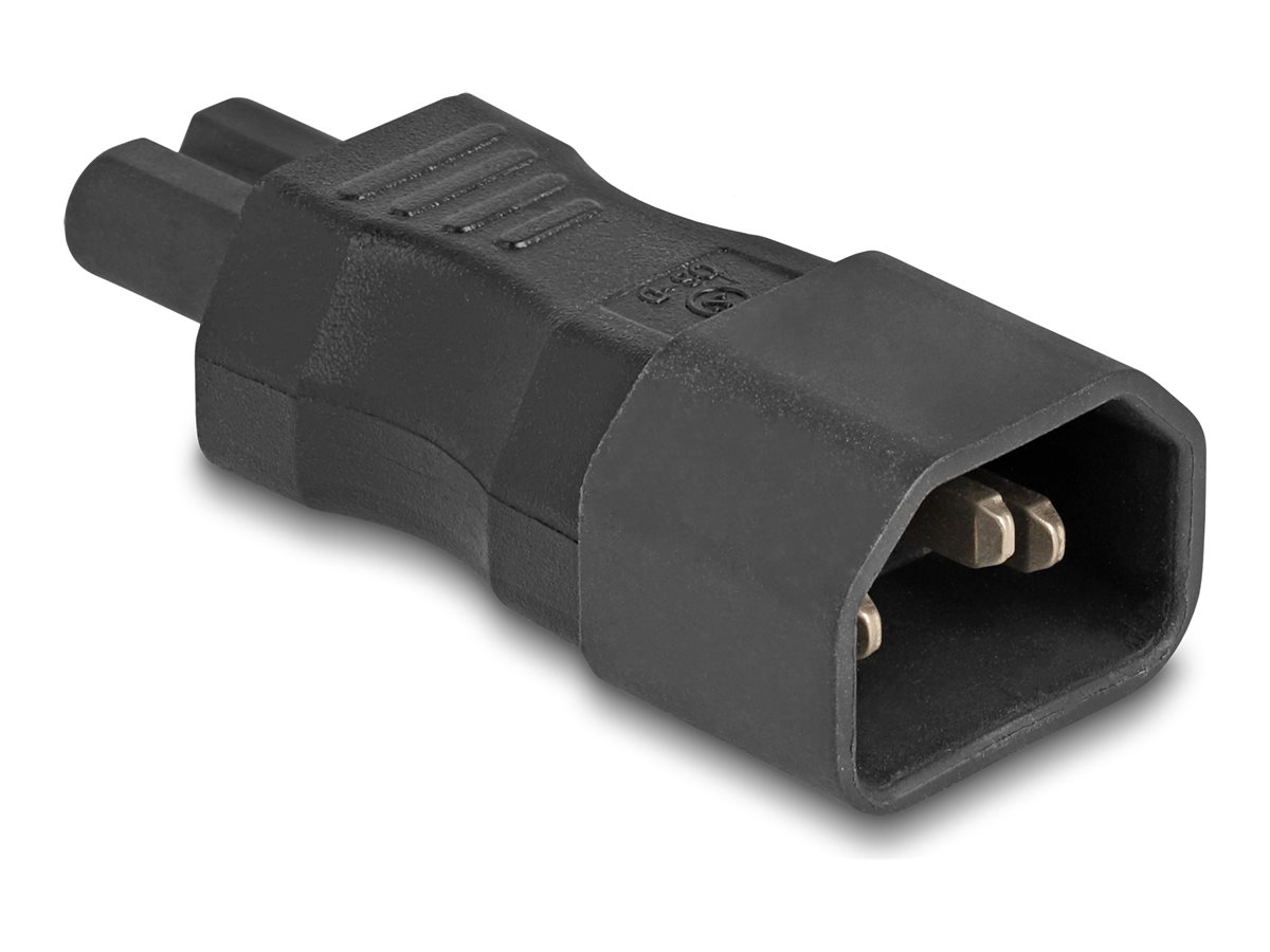Delock Netzteil - power IEC 60320 C7 zu IEC 60320 C14