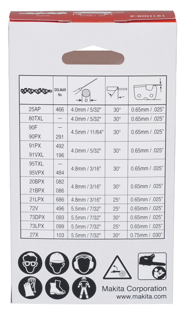 Makita 1910V6-4 Ersatz-Kette, Ansicht 2