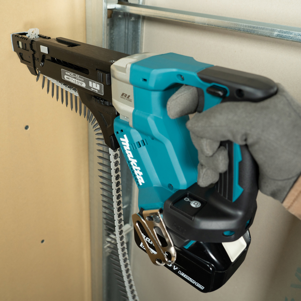 Makita DFR551Z - Schraubenzieher mit automatischer Zufuhr, Ansicht 2