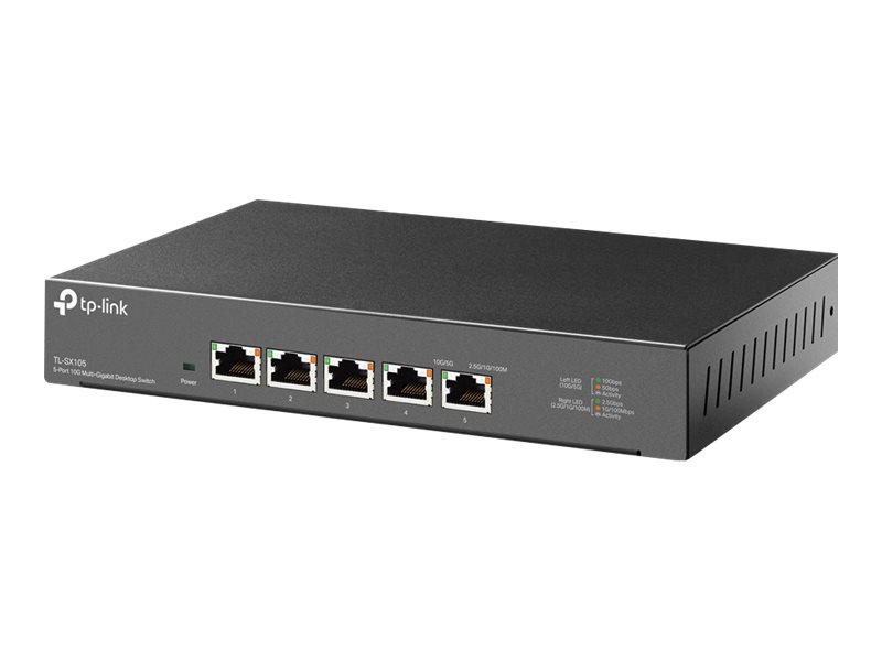 TP-LINK 5-PORT 10G MULTI-GIGABIT SWITCH (TL-SX105)