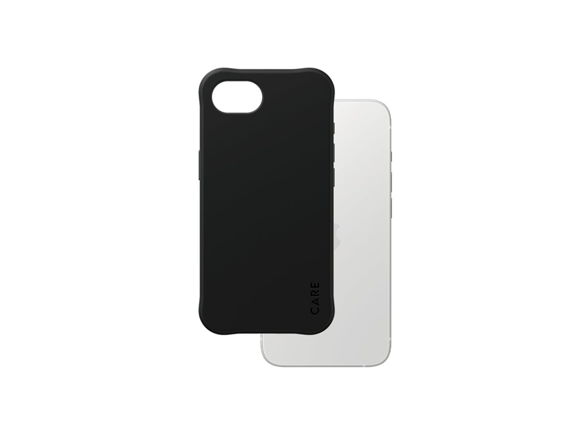 PanzerGlass CARE Samba - iPhone 16e Case - kompatibel mit MagSafe - Thermoplastisches Polyurethan (TPU) - Schwarz, Ansicht 3