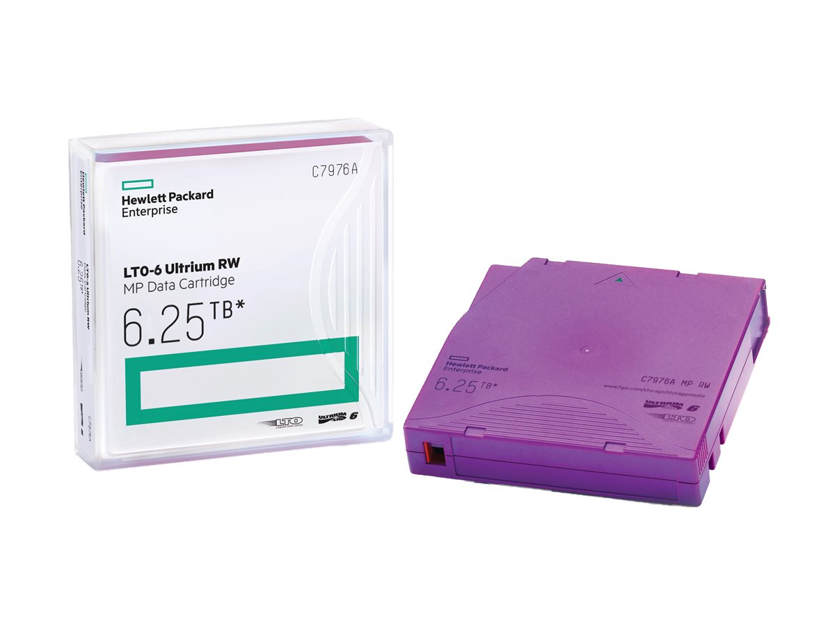 HPE RW Data Cartridge - 20 x LTO Ultrium 6