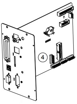 HONEYWELL Hauptplatine, Ansicht 2