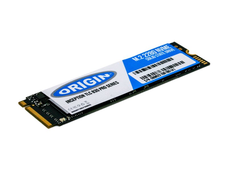 Origin Storage Inception M.2 NVMe 3D TLC - SSD - 1 TB - intern - M.2 2280 - PCIe 3.1 (NVMe), Ansicht 3