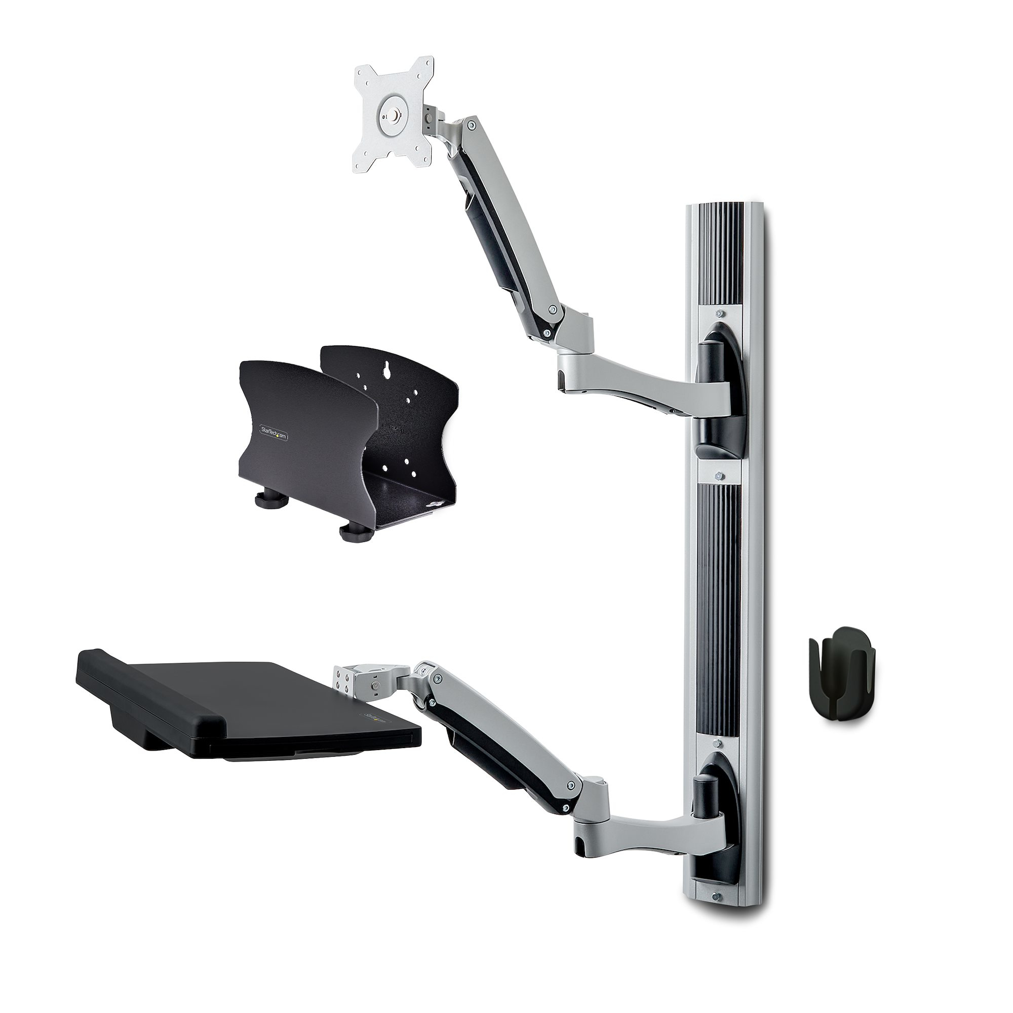 StarTech.com Wall Mount Workstation, VESA Mount For 32 Monitors (22lb/10kg), Ansicht 2