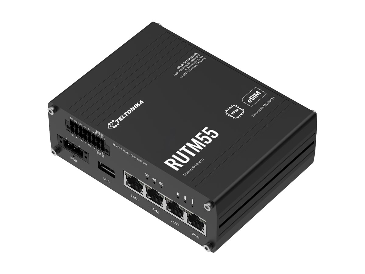 Teltonika RUTM55 - Wireless Router - WWAN 1GbE, Ansicht 4