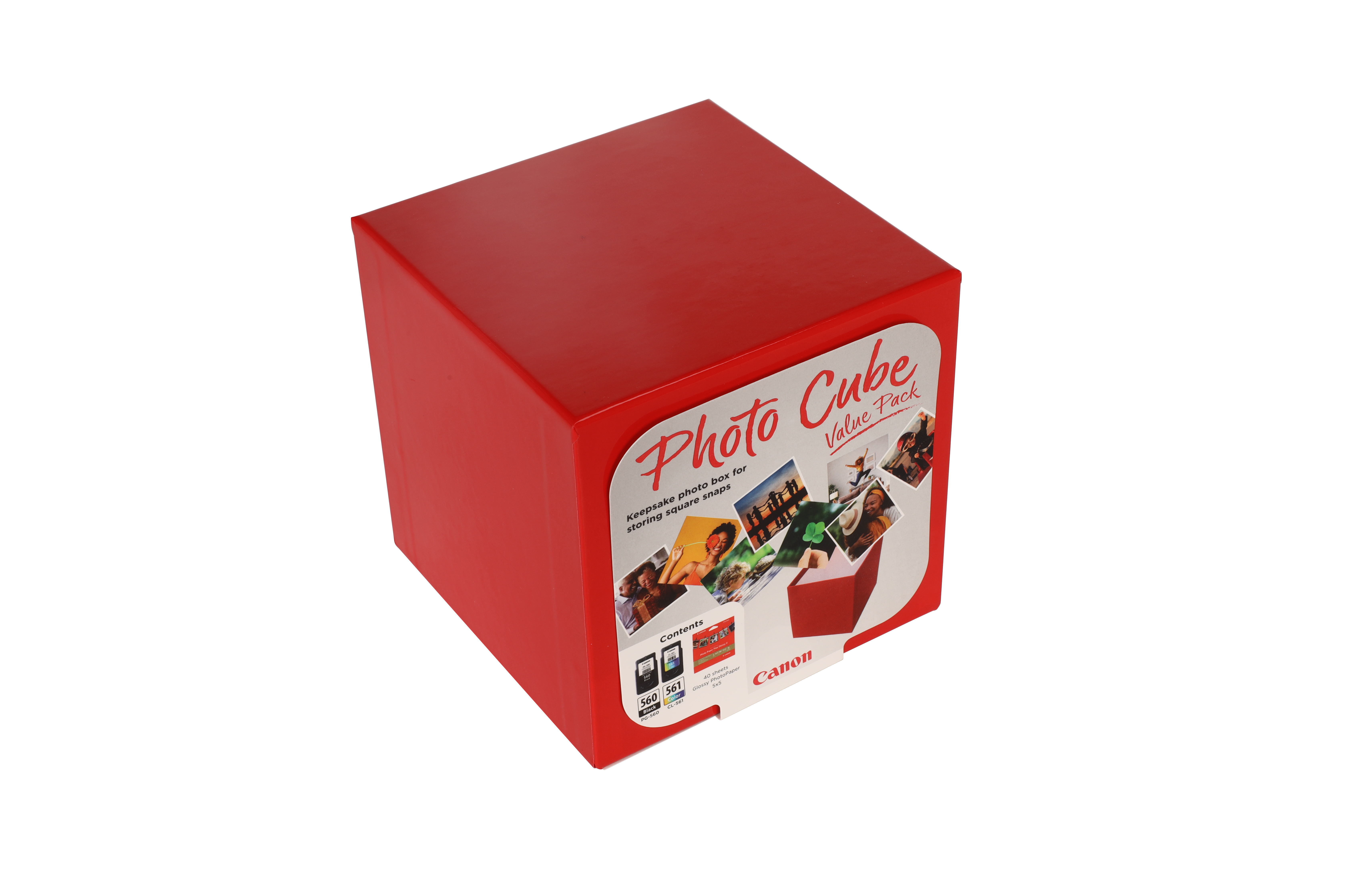 Canon PG-560/CL-561 Photo Value Pack - Glänzend - 0.27 mm - 2er-Pack - Farbe (Cyan, Magenta, Gelb), Ansicht 3