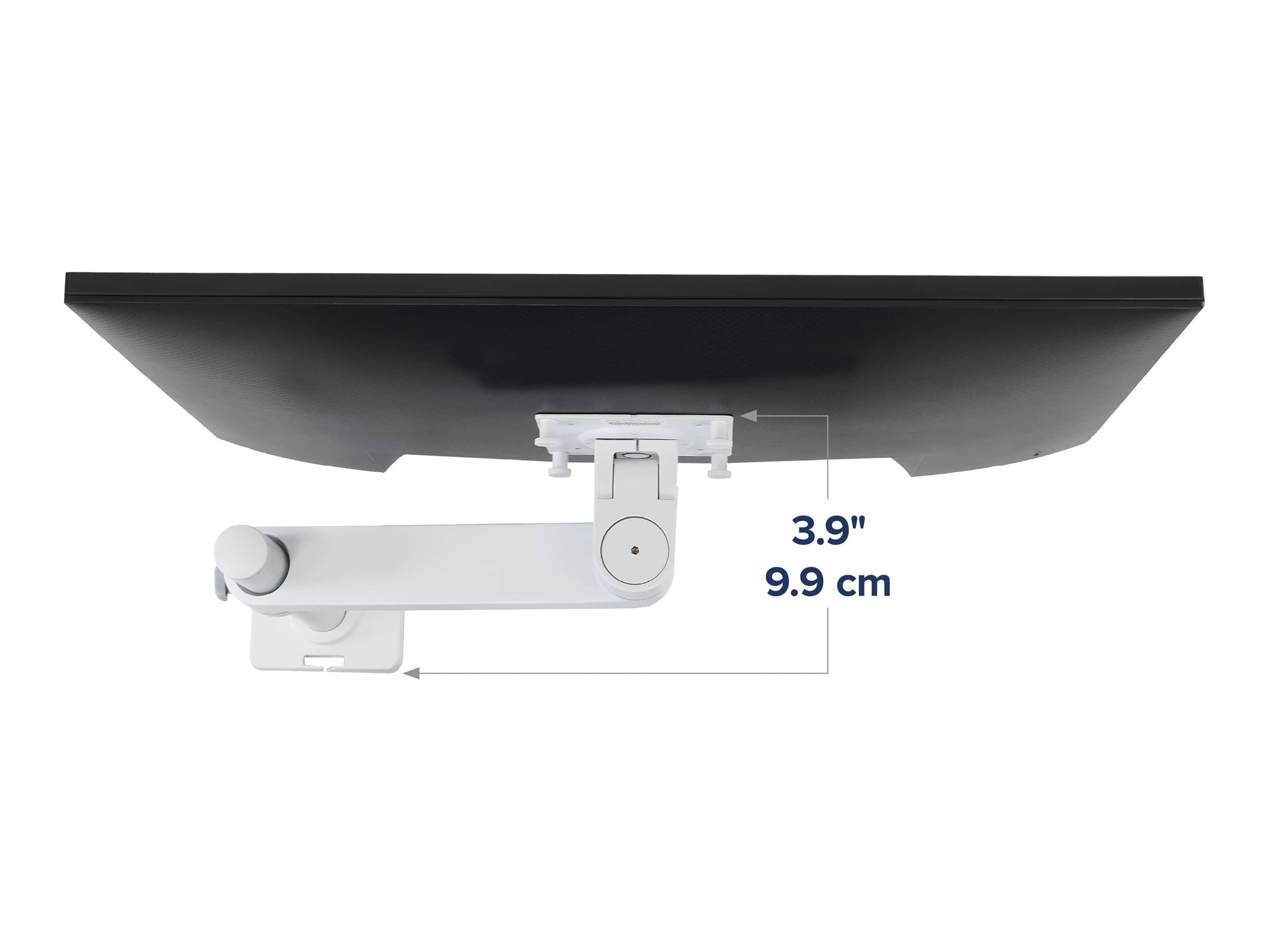 Ergotron NX - Befestigungskit (Stange, Pivot, Basis, Arm-Einheit, Befestigungsmaterialien) - für Monitor - weiß, Ansicht 5