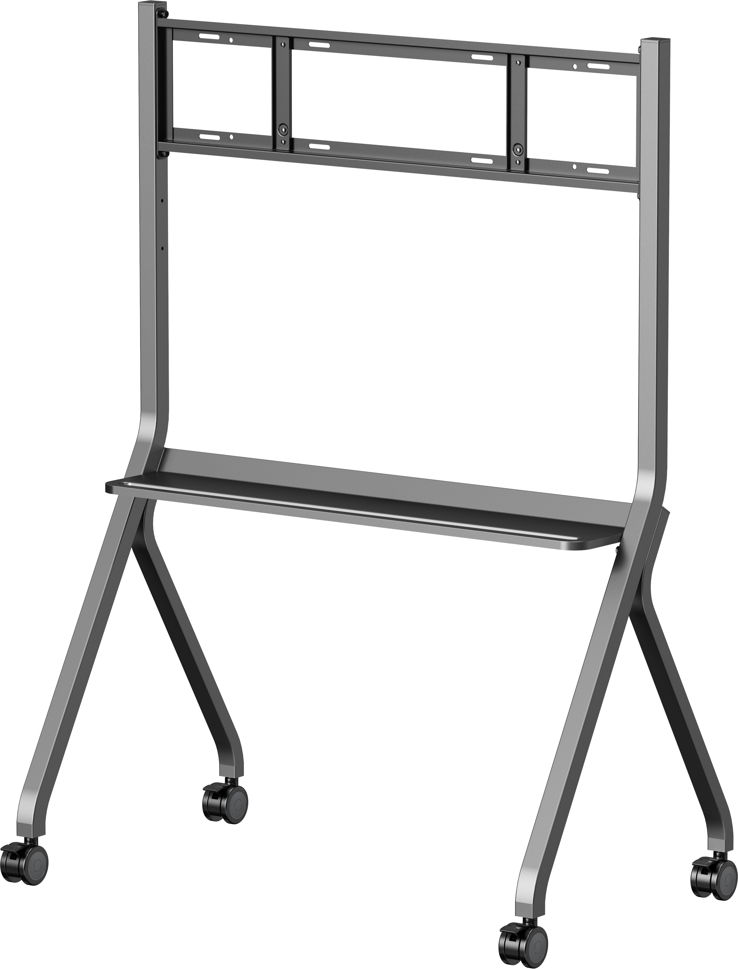 Iiyama MD-CART02-S1 - Wagen - für Flachbildschirm (55-86) - with anti-collision, shelf for accessories, Ansicht 4