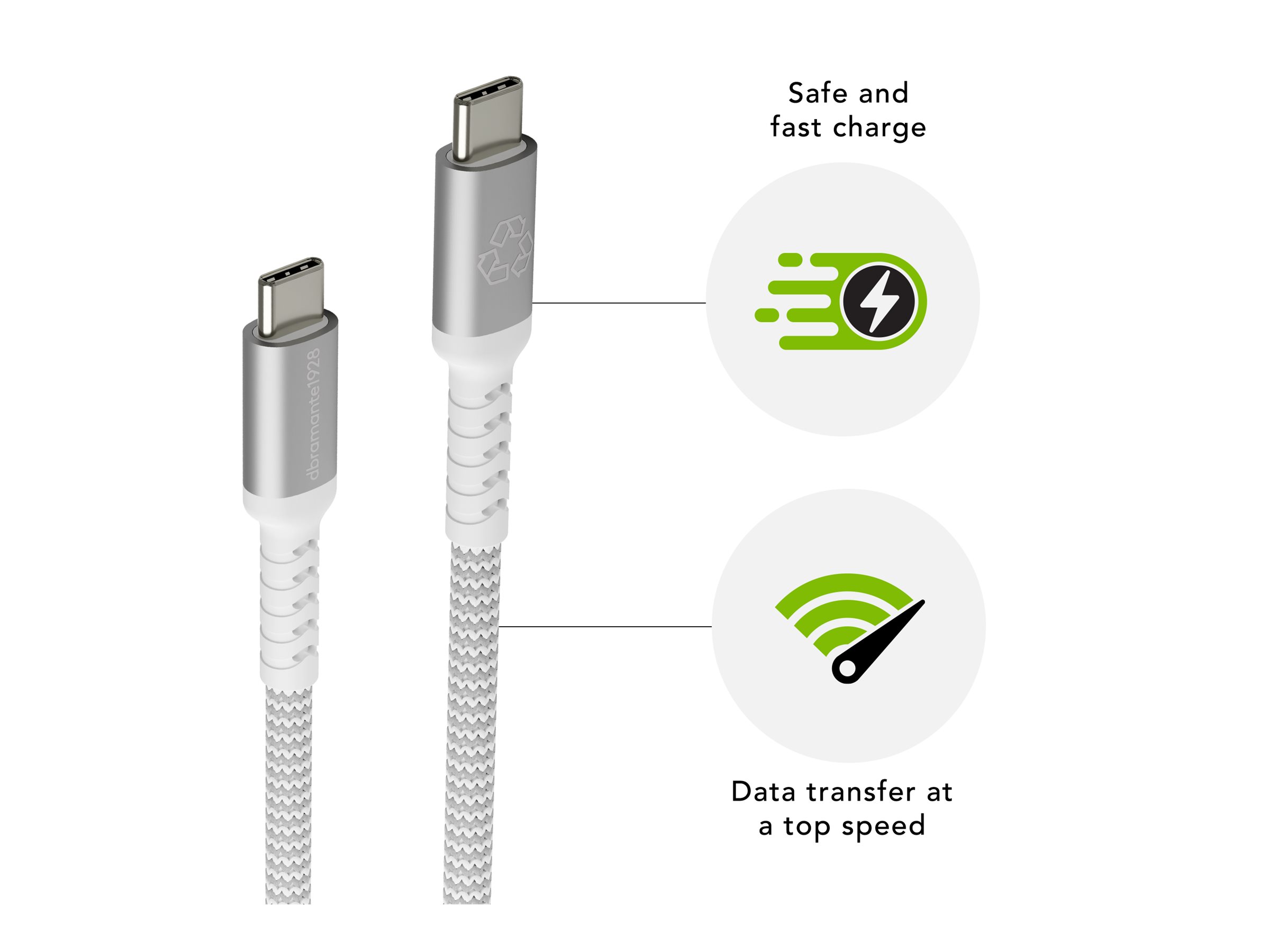 dbramante1928 re-charge - USB-Kabel - 24 pin USB-C (M), Ansicht 2