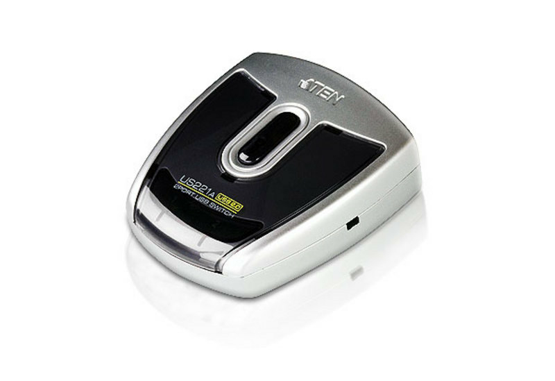 ATEN US221A - USB-Umschalter für die gemeinsame Nutzung von Peripheriegeräten, Ansicht 2