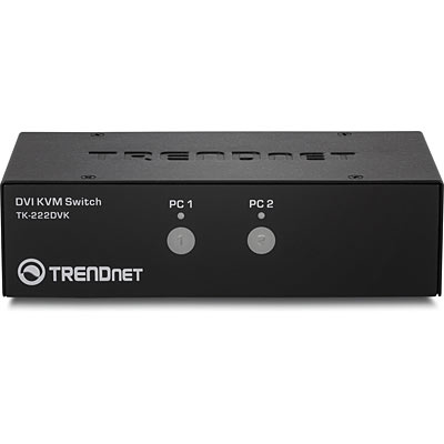 TRENDnet TK 222DVK - KVM-/Audio-/USB-Switch - 2 x KVM/Audio/USB, Ansicht 2