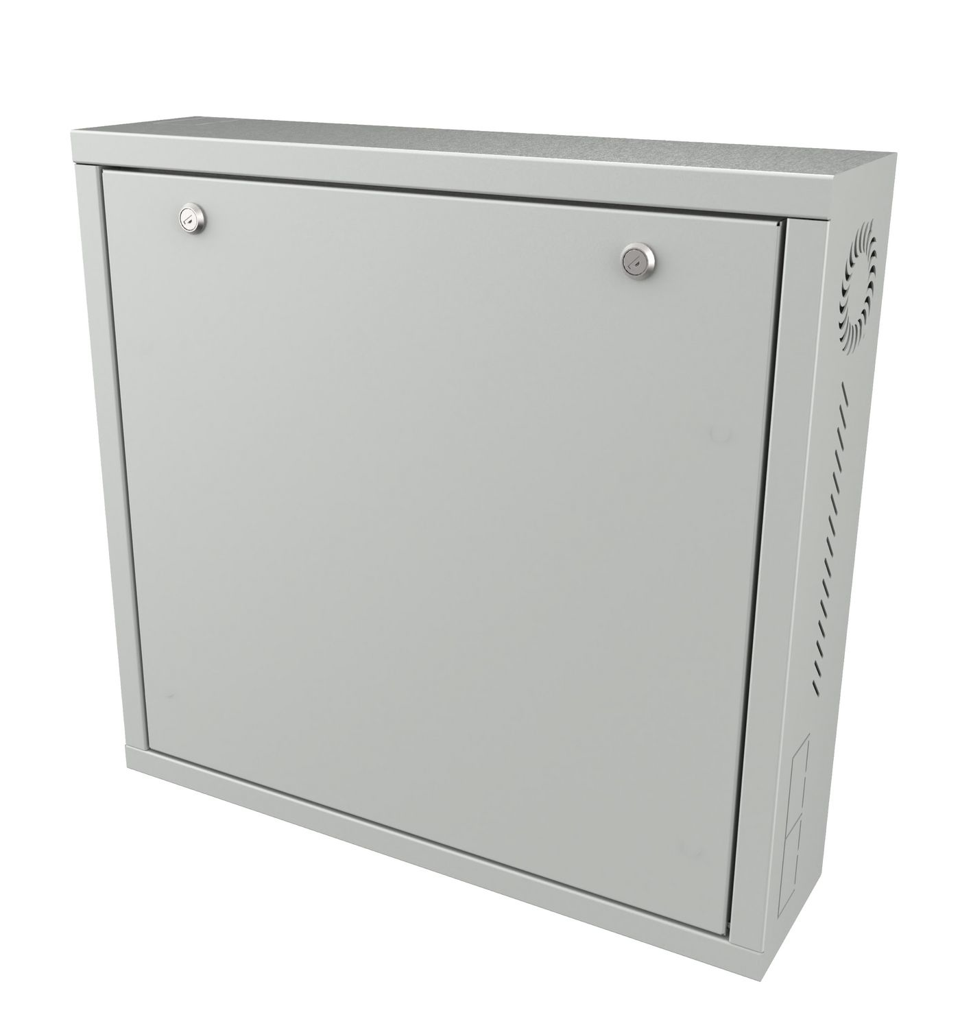 Lanview RWSLMWH1 - Wandmontiertes Regal - 1U - 10,3 kg - Weiß, Ansicht 2