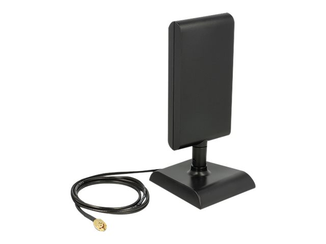 Delock WLAN RP-SMA - Antenne - Wi-Fi Bluetooth - 6 dBi (für 24 GHz - 25 GHz)