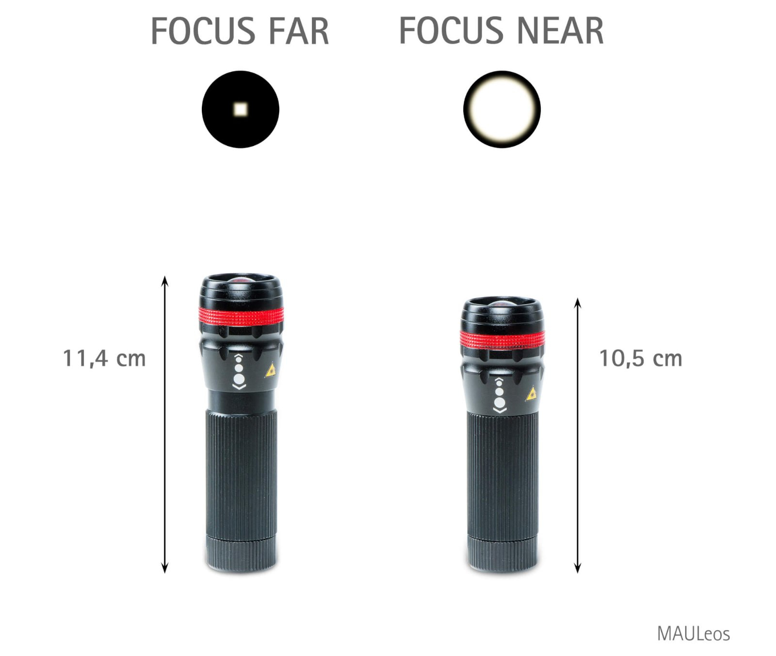 Jakob Maul GmbH MAUL 8186890 - Schwarz - 79 g - LED flashlight MAULeos, Ansicht 3