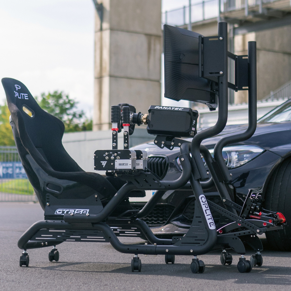 Oplite Feststellbare Lenkrollen für GTR S8/S8 Elite black retail, Ansicht 2