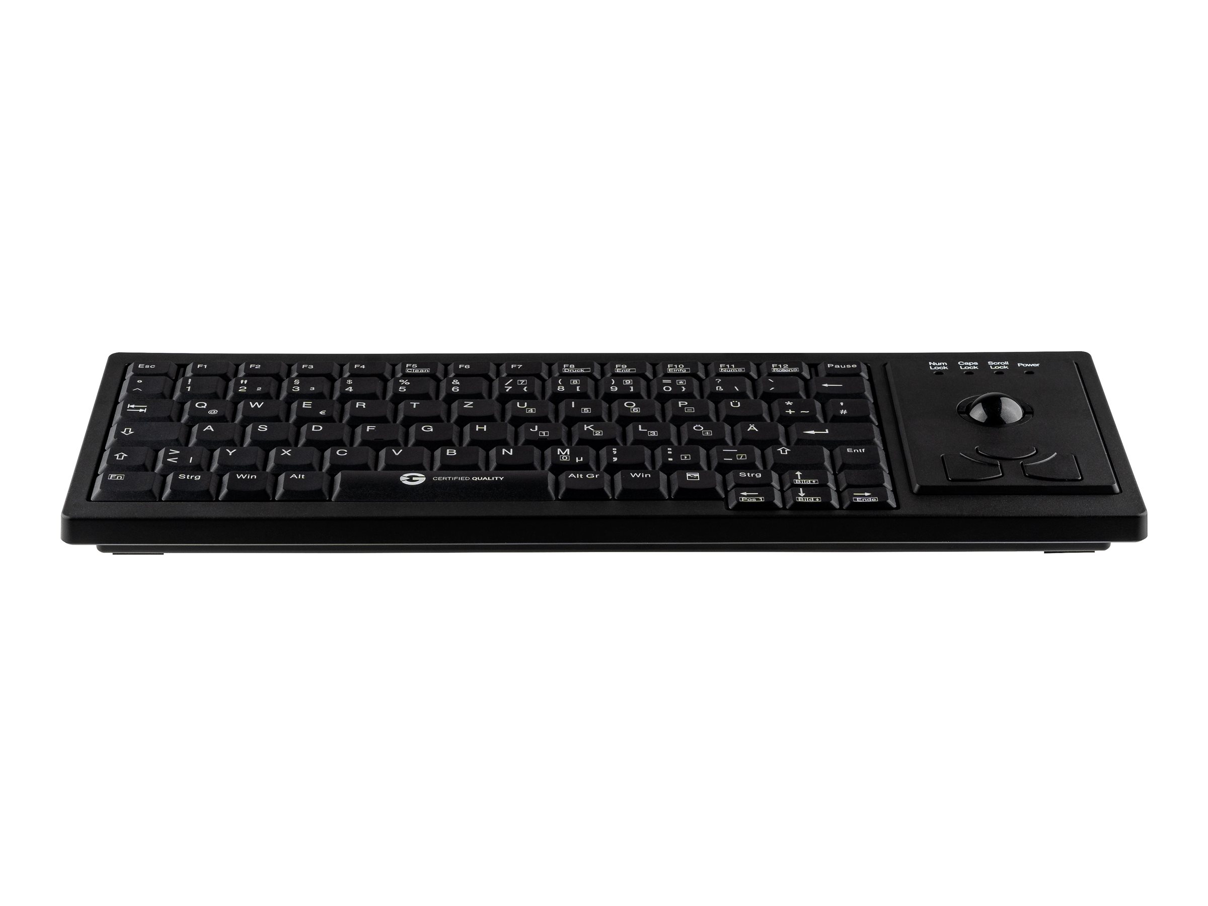 GETT CleanType Xtra Roll - Tastatur - 75% - compact TKL - TL: Deutsch, QWERTZ, Ansicht 4