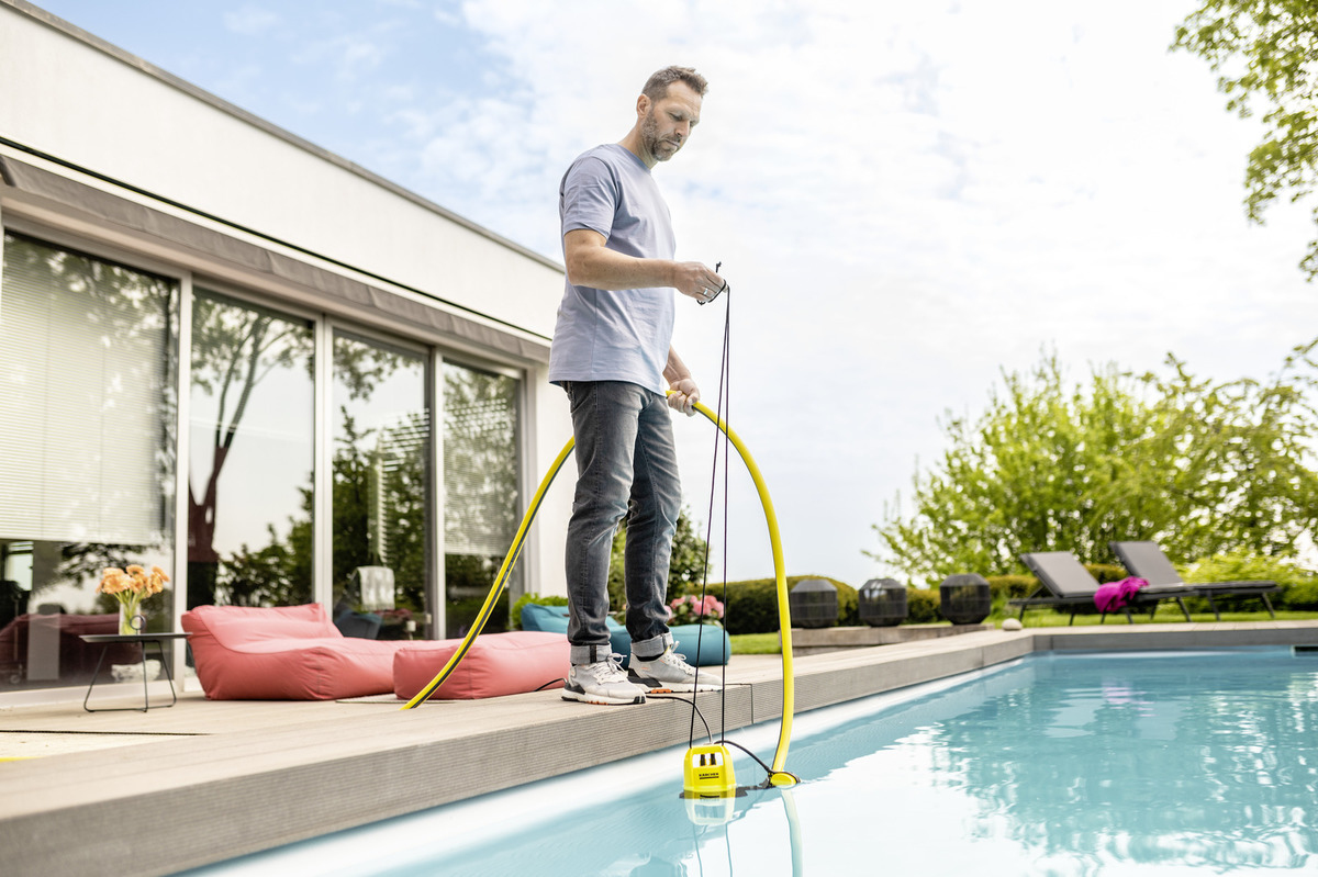 Kärcher Klarwasser-Tauchpumpe SP 9.000 Flat 280 W, Ansicht 2