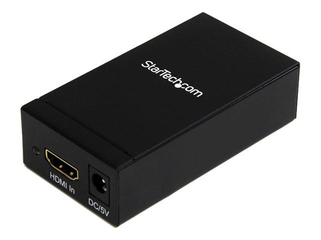 StarTech.com HDMI auf Displayport aktiv Adapter / Konverter - 1920x1200 - HDMI zu DP Wandler (Buchse/Buchse) - Videokonverter - HDMI - DisplayPort