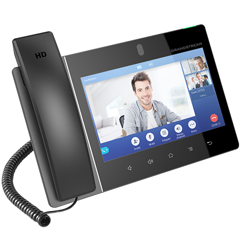 Grandstream GXV3480 - IP-Videotelefon - mit Digitalkamera, Bluetooth-Schnittstelle - IEEE 802.11a/b/g/n/ac/ax (Wi-Fi), Ansicht 3