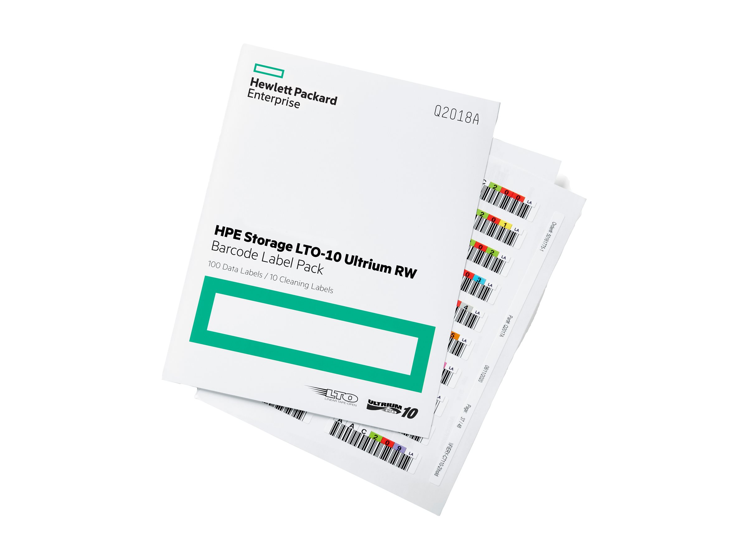 HPE Storage LTO-10 Ultrium RW Bar Code Label