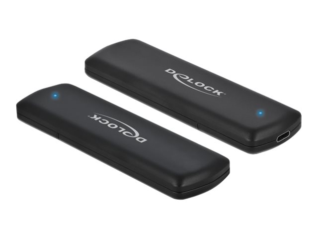 Delock External Enclosure for M.2 NVMe PCIe SSD with USB Type-C female - tool free - Speichergehäuse - M.2 - M.2 NVMe Card - USB 3.2 (Gen 2)