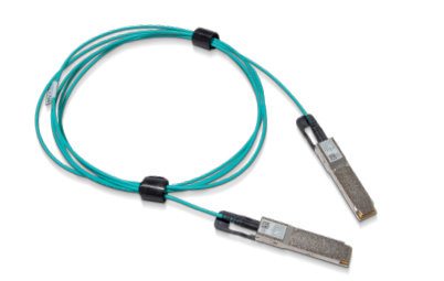 NVIDIA 200GBase-AOC Direktanschlusskabel - QSFP56 zu QSFP56 - 5 m - 5 m - Glasfaser - Active Optical Cable (AOC), Ansicht 2