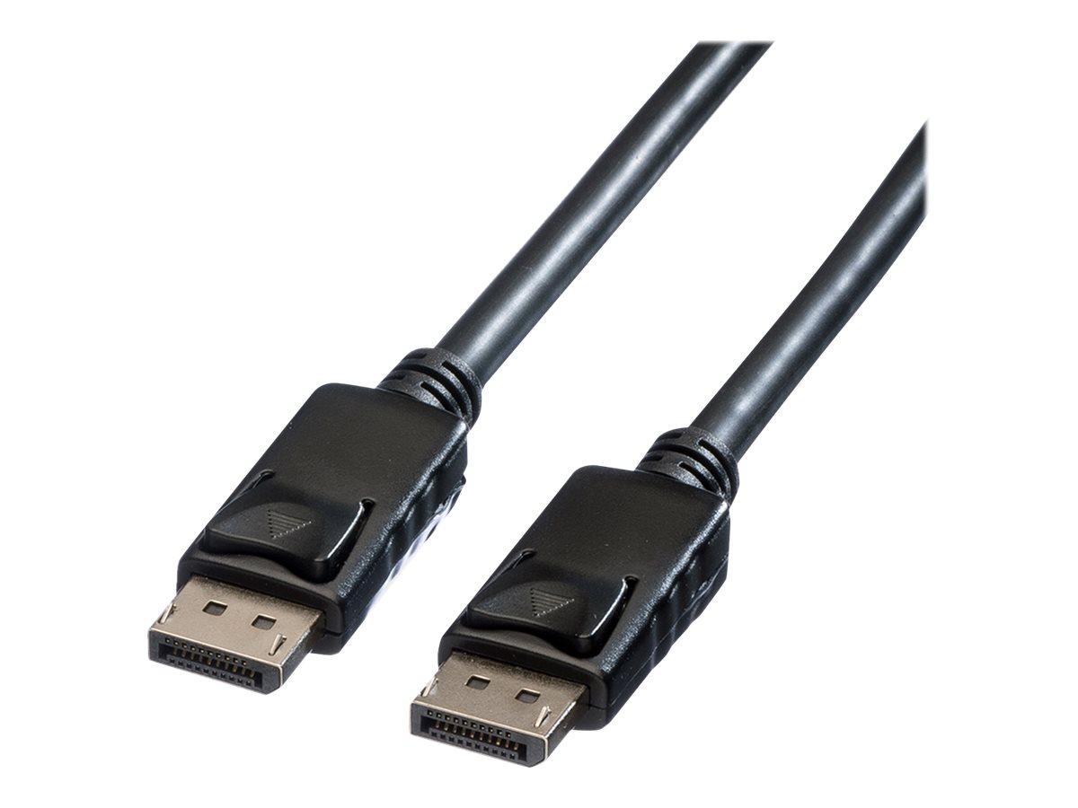 Roline - DisplayPort-Kabel - DisplayPort (M) zu DisplayPort (M) - 2 m - 4K Unterstützung - Schwarz