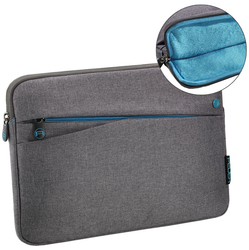 PEDEA Fashion - Tasche für Tablet - Nylon - Grau - 12.9 - für Apple 12.9-inch iPad Pro (1. Generation, 2. Generation), Ansicht 3
