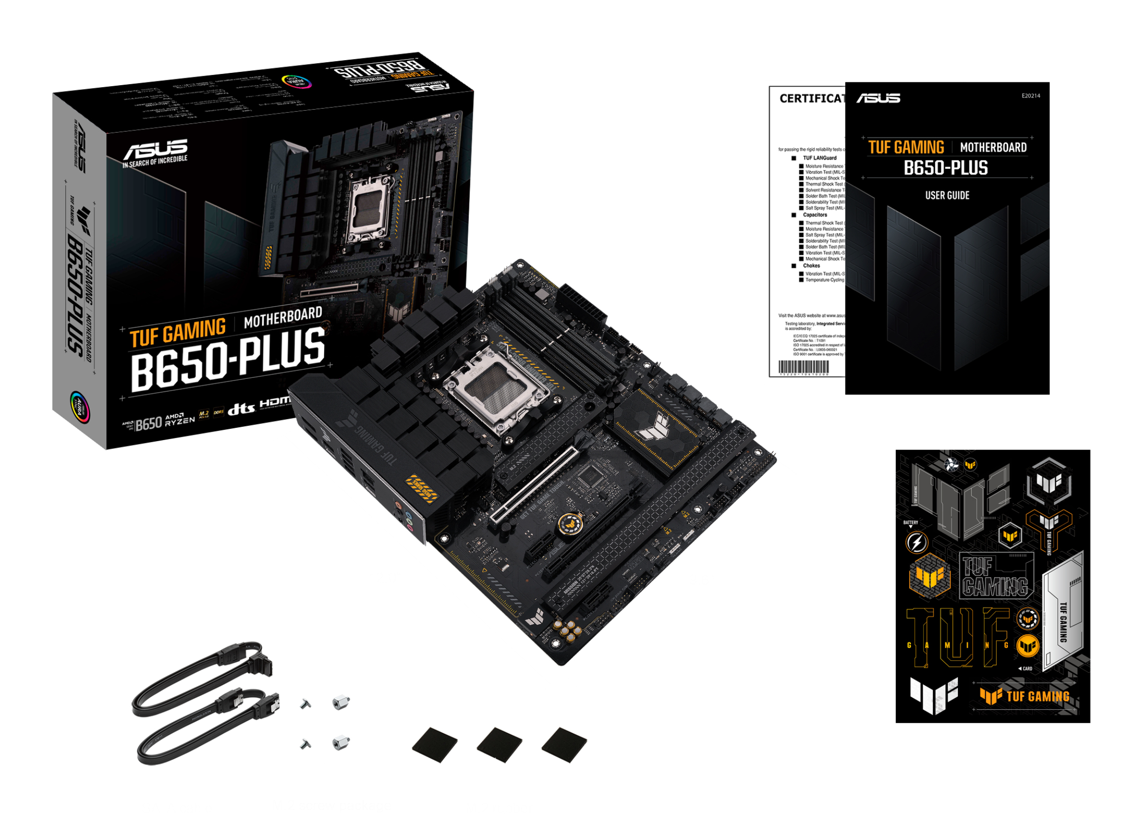ASUS TUF Gaming B650-Plus - Motherboard - ATX - Socket AM5 - AMD B650 Chipsatz, Ansicht 2