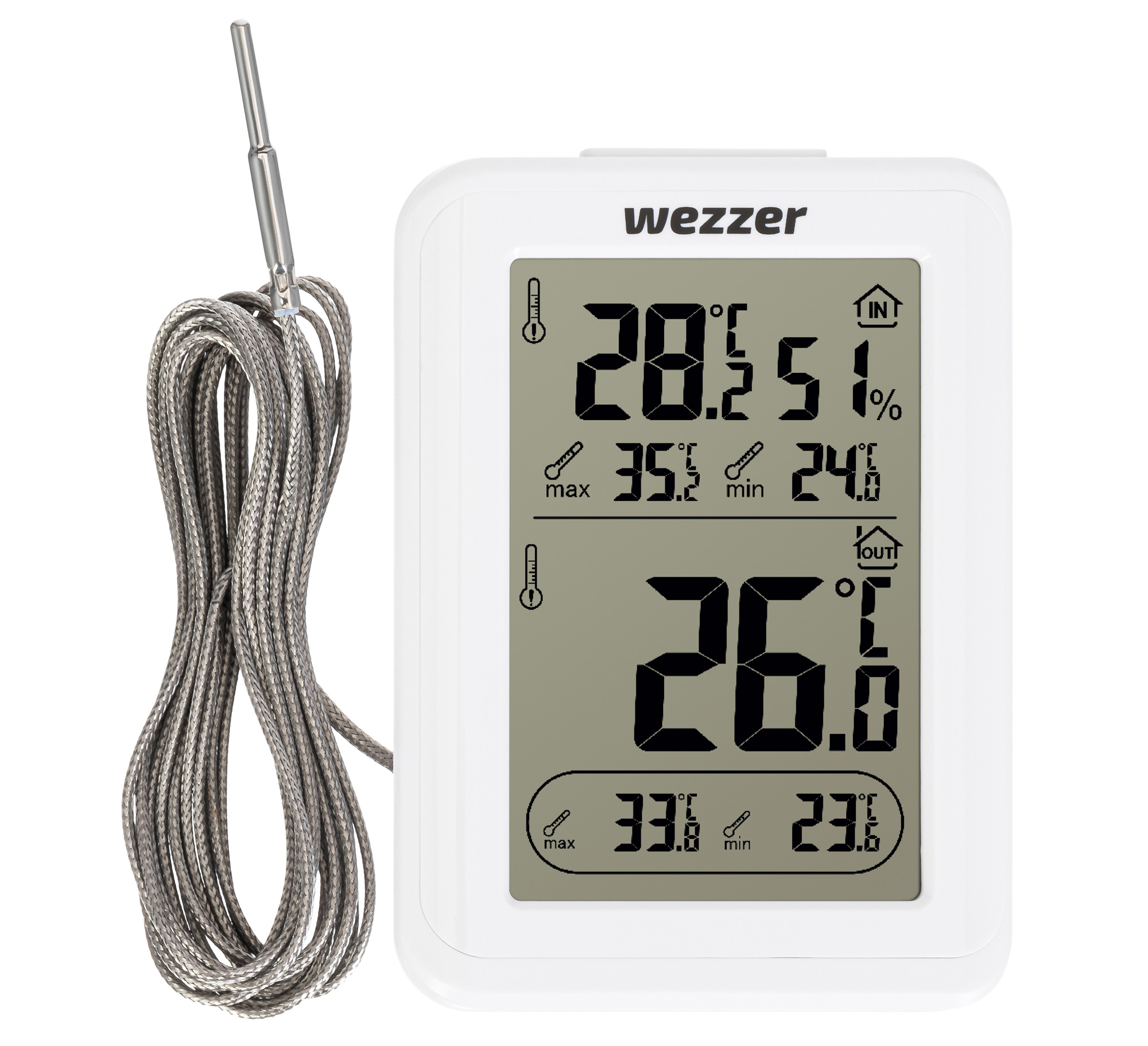 Levenhuk Wezzer SN10 Sauna-Thermometer, Ansicht 2