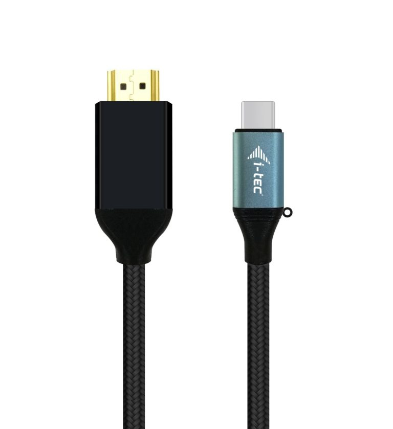 i-tec Video- / Audiokabel - 24 pin USB-C männlich zu HDMI männlich, Ansicht 3