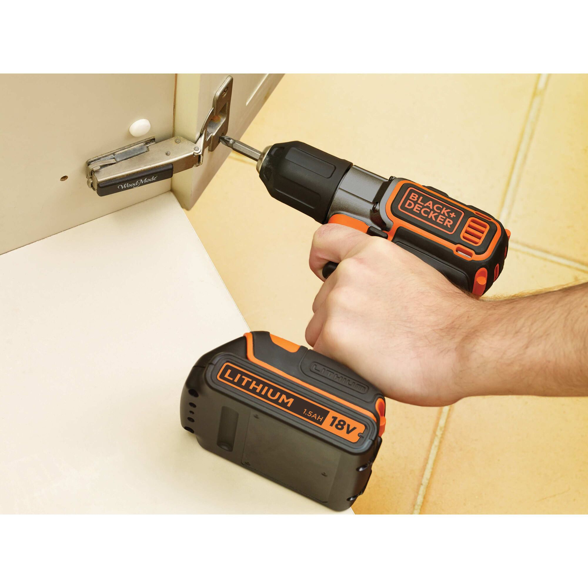 Black & Decker ASD18K - Bohrer/Schrauber - schnurlos, Ansicht 2