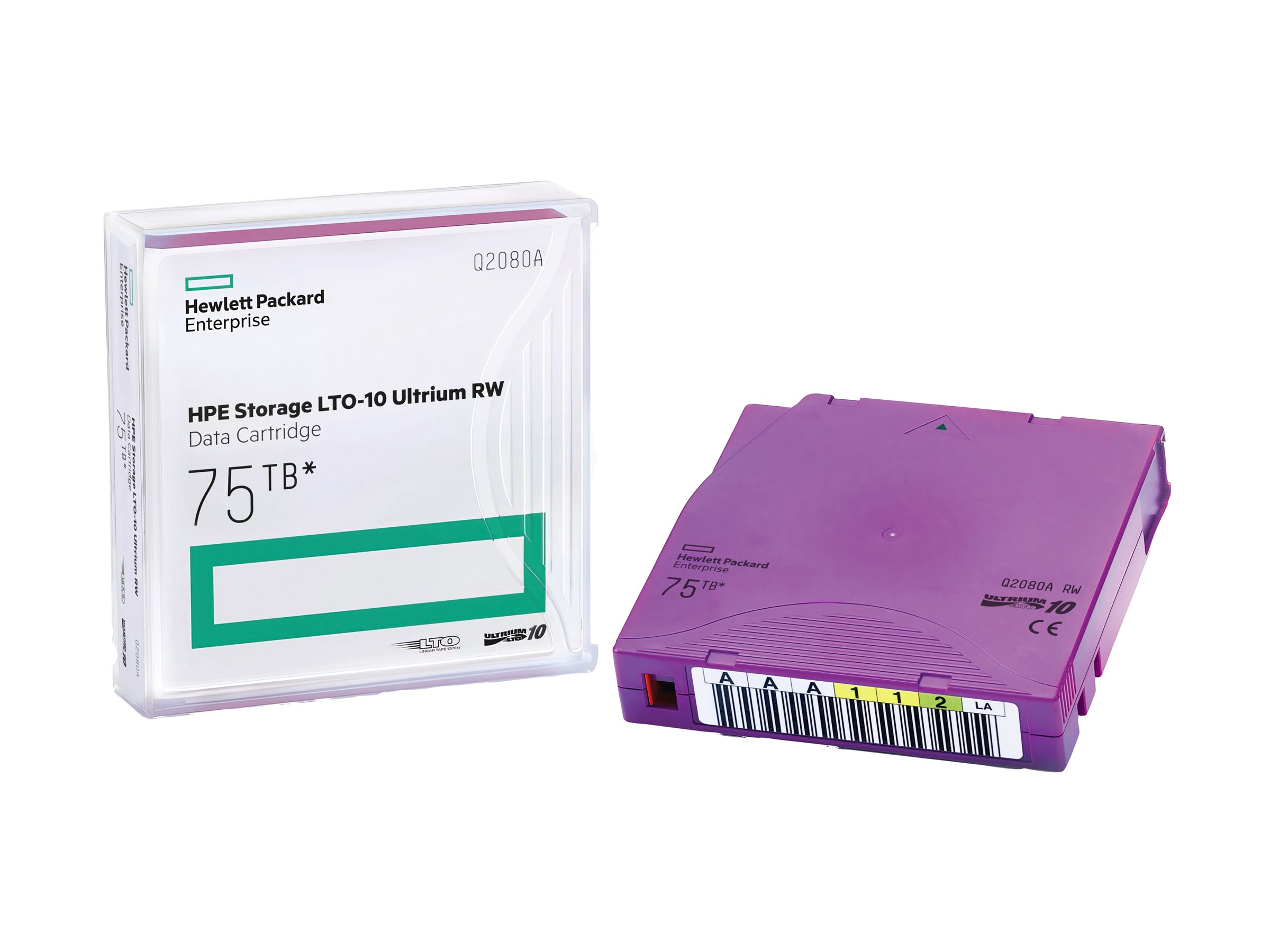HPE Storage LTO-10 Ultrium RW Custom Labeled