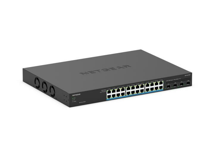 Netgear MS324TXUP - 24 x 1G/2.5G Multi-Gigabit Ultra60 PoE++ Ethernet ports with 720W Total - Ethernet, Ansicht 2