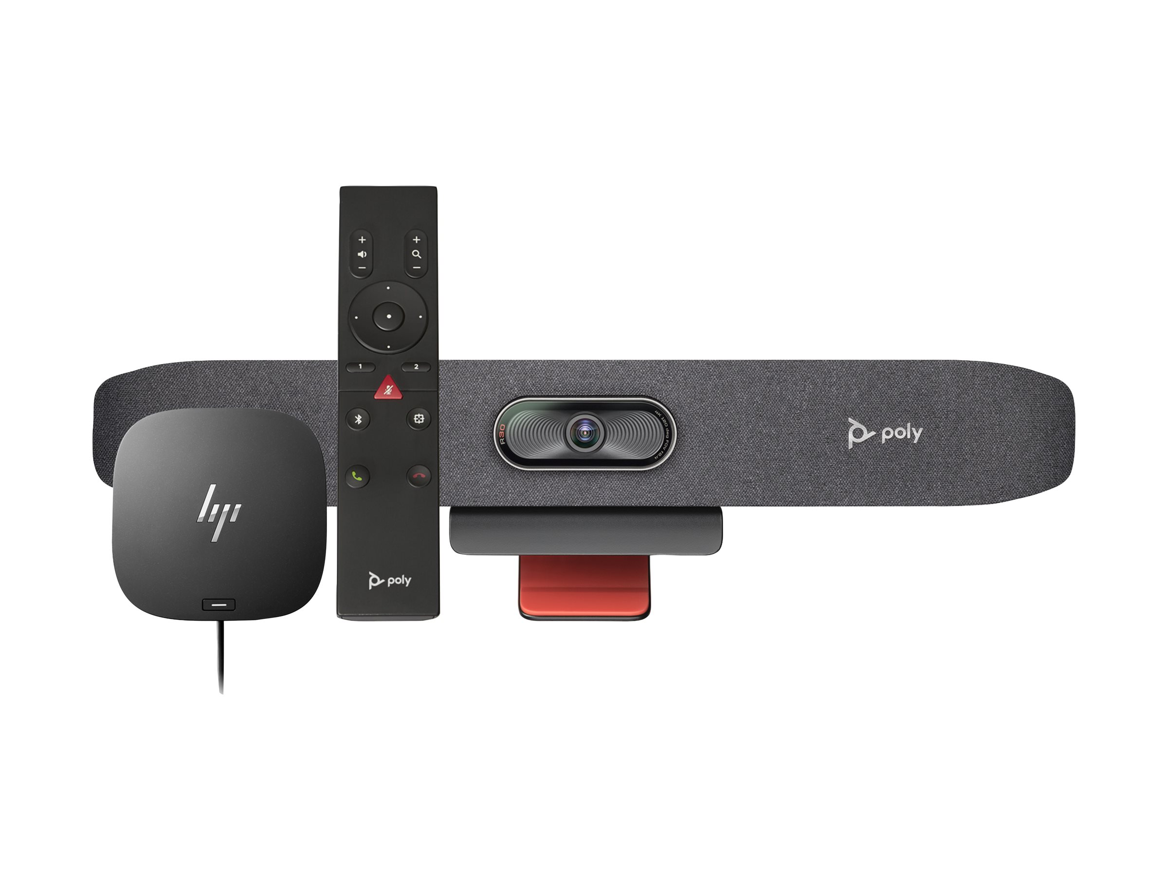 HP Poly Studio R30 - USB-Videoleiste - Zertifiziert für Microsoft Teams Zoom Certified Google Meet Certified