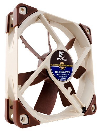 Noctua NF-S12A PWM - Gehäuselüfter - 120 mm, Ansicht 4