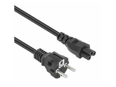 Manhattan Stromkabel C5 auf Schutzkontakt - Strom/Netzteil - 1 m, Ansicht 2