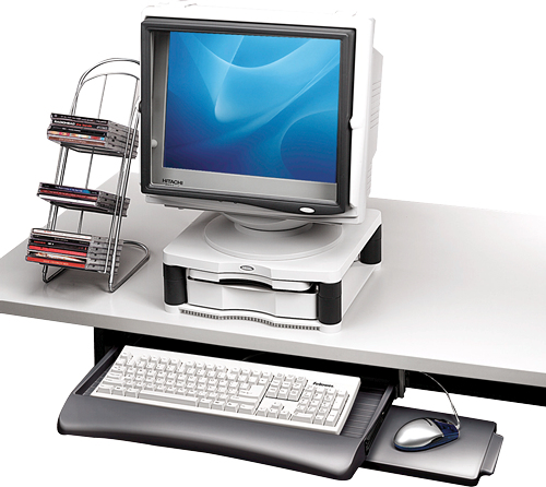 Fellowes UnderDesk Keyboard Manager - Tastatureinschub, Ansicht 2