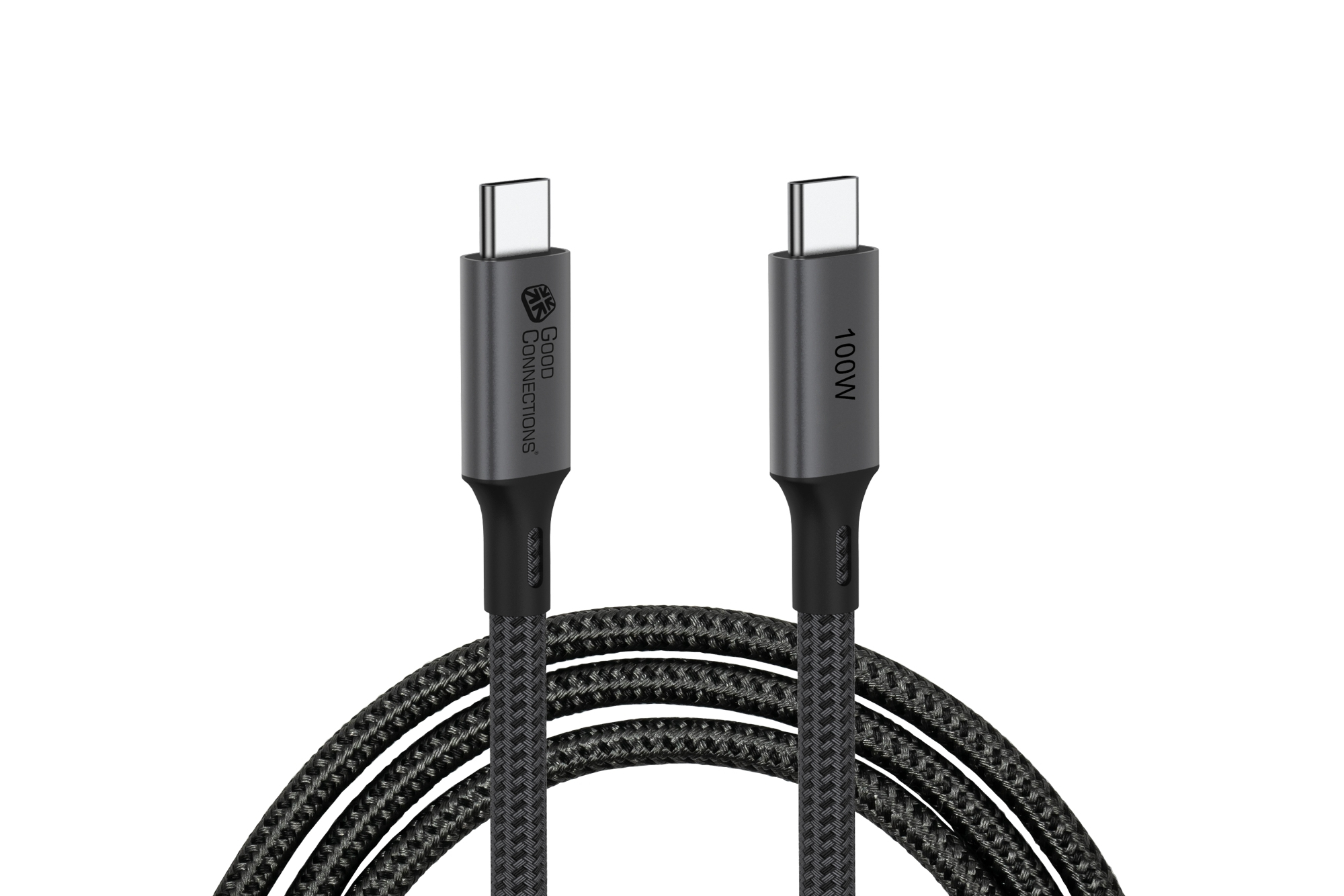 Good Connections USB 4.0 Gen. 2x2 Kabel 20GBit/s 100W 8Ka30Hz USB-C Stecker an - Mit dem hochwertig - Kabel, Ansicht 4