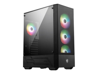 MSI MAG FORGE 112R - Mid tower - ATX - Seitenteil mit Fenster (gehärtetes Glas)