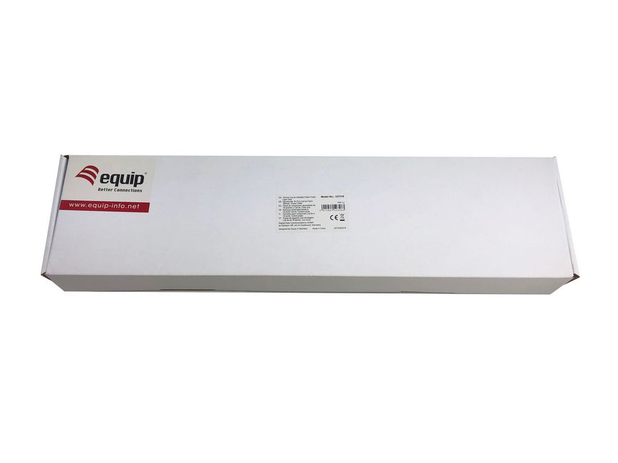 Equip 327316 16-Port Cat.5e Geschirmtes Patch Panel - Hellgrau - 10/100/1000Base-T(X) - Gigabit Ethernet, Ansicht 2