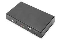Digitus KVM Switch,2-Port,4K30Hz,USB-C/USB/HDMIin,HDMIout