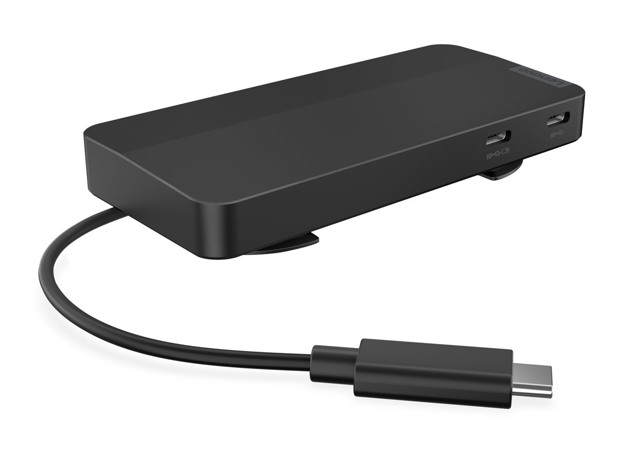 Lenovo 40B90000WW laptop-dockingstation & portreplikator Kabelgebunden USB 3.2 Gen 1 (3.1 Gen 1) Type-C Schwarz